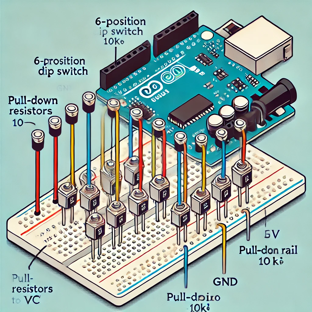Cómo conectar y usar un DIP Switch de 6 u 8 posiciones Cómo conectar y usar un DIP Switch de 6 u 8 posiciones