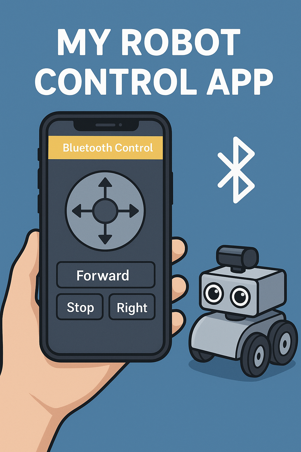 Crea tu propia aplicación para el control de tu prototipo robótico movil